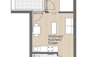 Premium 2-Raum-Terrassenwohnung ink. Einbauküche in Düsseldorf Bilk - Nähe Volksgarten – Gogrevestraße 17, 40223 Bilk, Düsseldorf – Vorschaubild 5