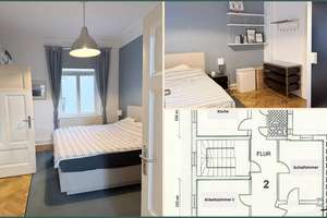 Provisionsfrei: 140 m² Altbauwohnung mit 6 Zimmern & Garage im Bültenweg – Bültenweg 66, 38106 Nordstadt, Braunschweig – Vorschaubild 7