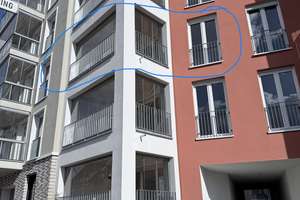 Große 2-Zimmer Wohnung mit Loggia und Einbauküche