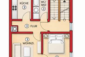 4 WOHNEINHEITEN IN STUTTGART-WANGEN – KOMPAKTE KAPITALANLAGE MIT CHARAKTER – 70327 Wangen, Stuttgart – Vorschaubild 19