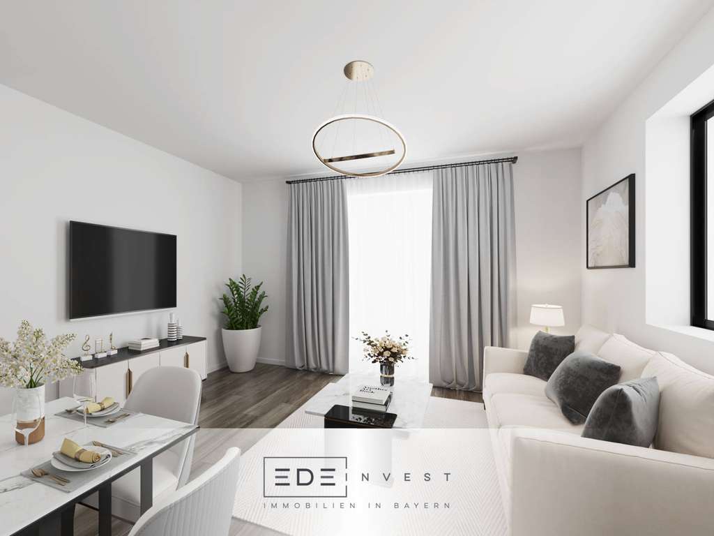 Attraktive 2-Zimmer Wohnung mitten in Germering