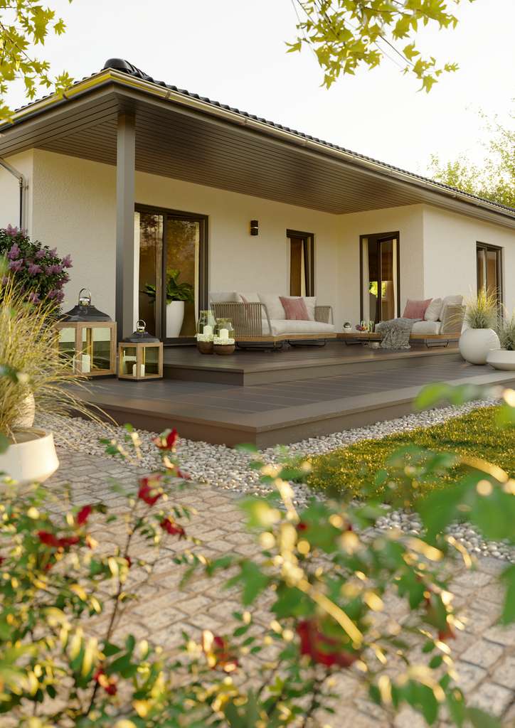 Immobilie in Neu-Eichenberg - Mit Grundstück: Der Bungalow mit der charmanten Form in Marzhausen – ausgefallen und praktisch - Bild 3