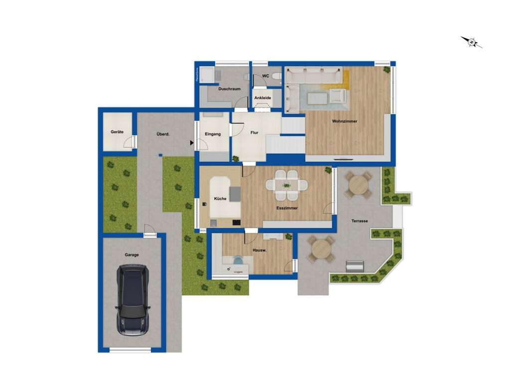 Immobilie in Winhöring - Einfamilienhaus mit vielseitiger Nutzungsmöglichkeit in Winhöring - Bild 3