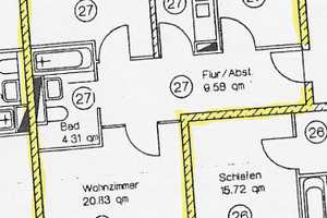 FREI ZUM BEZUG: lichtdurchflutet, sonnig, ruhig: 3-Zi-Wohg, S-W.-Balkon Moos.. - prov.frei – Bautzener Str. 28, 80997 München – Vorschaubild 4