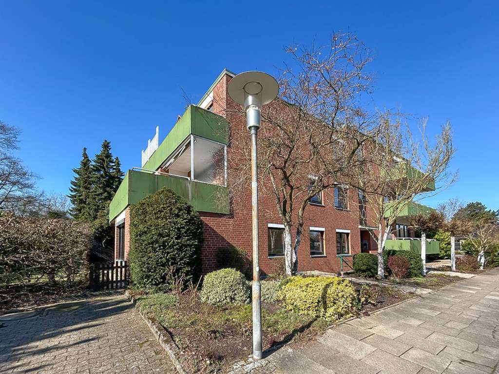 Immobilie in Sulingen - Helle 3 Zimmer Erdgeschoss-Wohnung mit kleinem Garten in ruhiger Wohngegend in Sulingen zu verkaufen - Bild 1