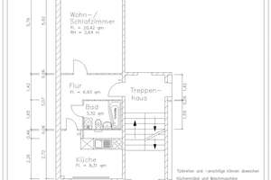 1-Raum-Wohnung mit Balkon auf dem südlichen Sonnenberg – Theodor-Körner-Pl. 5, 9130 Sonnenberg, Chemnitz – Vorschaubild 2