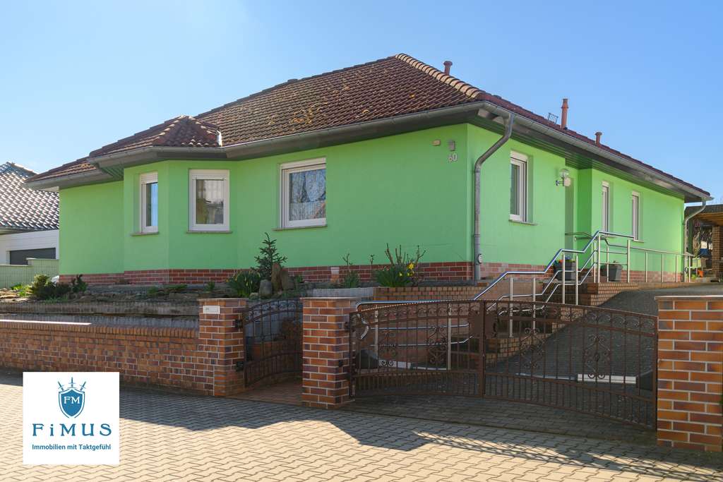 Immobilie in Luckau - Gepflegtes Einfamilienhaus am Rand zum Spreewald - Barrierefreier Bungalow - Bild 0