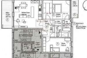 Hochwertige 3-Zimmer-Wohnung mit 2 Balkonen in Grafental – Röpkestr. 13, 40235 Flingern Nord, Düsseldorf – Vorschaubild 16