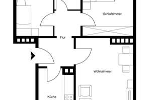 Endetage zum Verlieben – Helle 2,5 Zimmer mit Balkon im gepflegten Rotklinker. – Die vollständige Adresse der Immobilie erhältst du vom Anbieter., 20535 Hamm, Hamburg – Vorschaubild 10