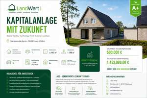 Neubau-Wohnanlage in Essen (Oldb.) zwei Doppelhäuser & ein Reihenhaus im KfW-40-Standard mit QNG Zer – Die vollständige Adresse der Immobilie erhältst du vom Anbieter., 49632 Essen (Oldenburg) – Vorschaubild 1