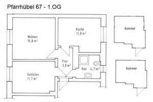 Helle 2-Zimmer-Wohnung in ruhiger Lage auf dem Pfarrhübel – Pfarrhübel 67, 9125 Chemnitz – Vorschaubild 9
