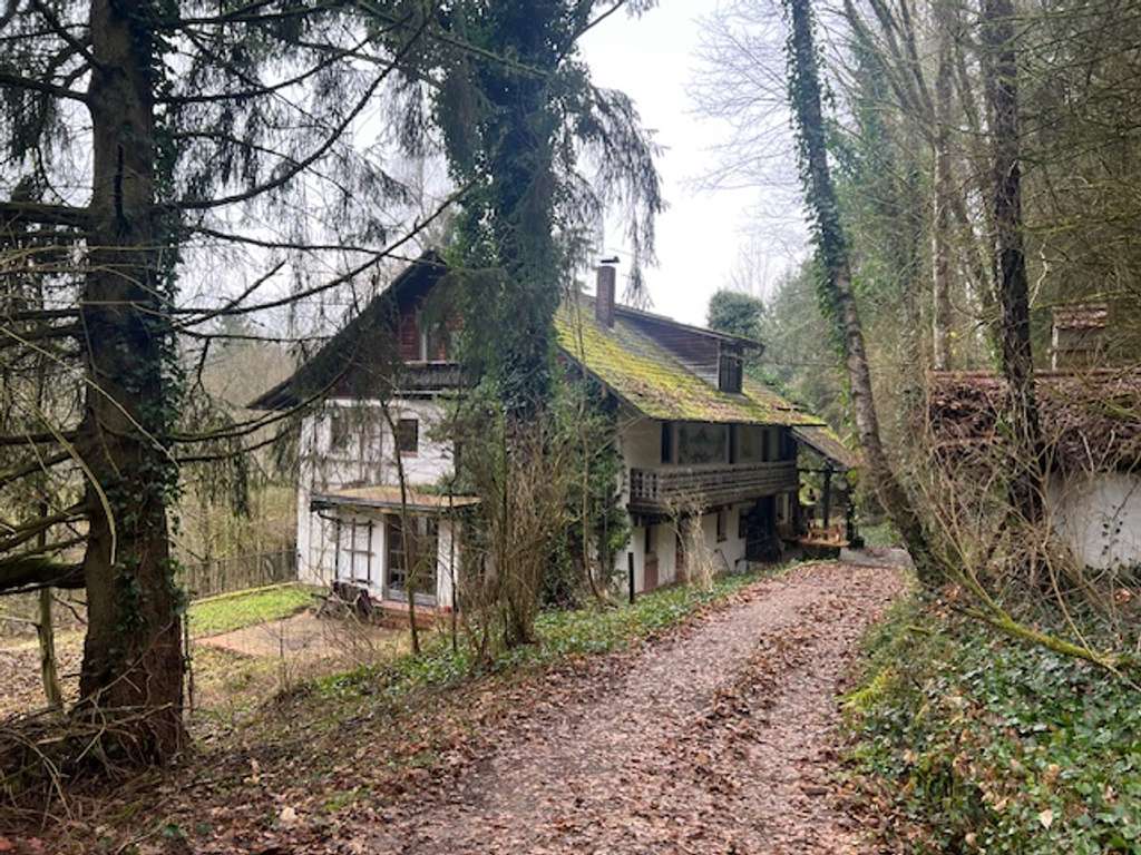 Immobilie in Auerbach - Idyllisches Anwesen (Baujahr 1690) auf ca. 32.000 m² großem Grundstück in absoluter Alleinlage - Bild 0