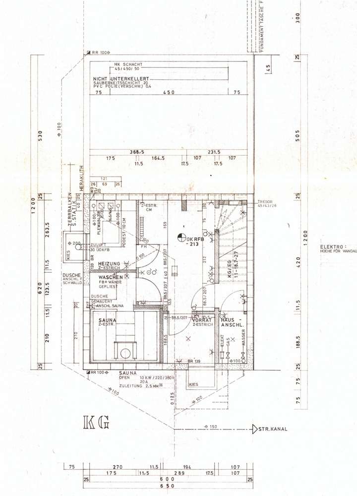 Grundriss KG