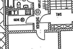 Gut geschnittene Zwei-Separate Zimmer-Wohnung – Vaihingen Stuttgart, 70563 Vaihingen-Mitte, Stuttgart – Vorschaubild 1