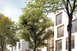 Urbanes Wohnen im Norden von Schwabing - 3 Zimmer mit großer Dachterrasse – Griegstrasse 22, 80809 Milbertshofen, München – Vorschaubild 2