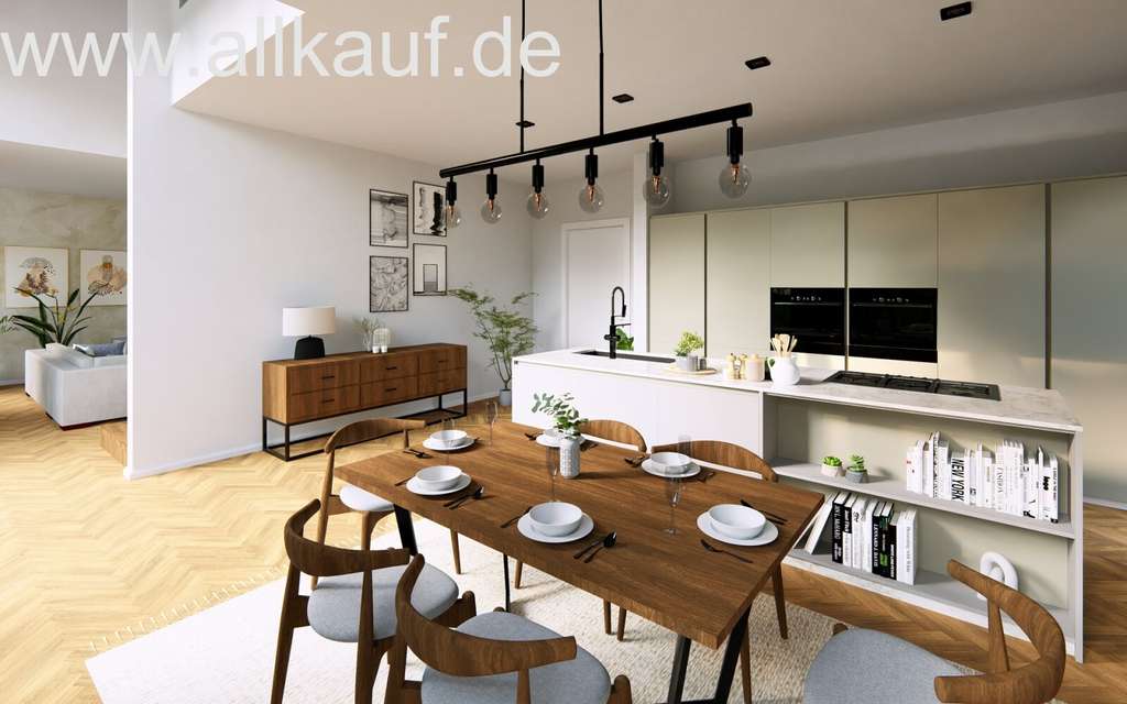 Immobilie in Freystadt - Lichtdurchflutetes Einfamilienhaus Highline 5 mit großzügigem Raumkonzept inklusive Baugrundstück - Bild 4