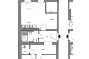 ERSTBEZUG! Frisch sanierte 3-Zimmer mit Terrasse & kleinem Gartenanteil – Rudolf-Leonhard-Straße 1, 1097 Leipziger Vorstadt, Dresden – Vorschaubild 2