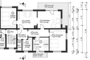 Großzügige 4-Zimmer-Wohnung mit ca. 119,5 m² im 1. OG und zwei Balkonen in begehrter Wohnlage – Die vollständige Adresse der Immobilie erhältst du vom Anbieter., 75175 Buckenberg, Pforzheim – Vorschaubild 17