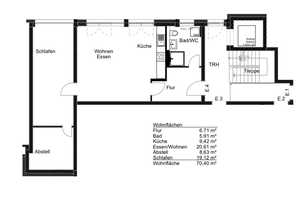 Stilvolle 2,5-Raum-EG-Wohnung mit gehobener Innenausstattung in Reutlingen – Hansenstraße 9/2, 72770 Reutlingen (Kreis) – Vorschaubild 14