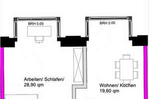 2-Zi-Wohnung in bester Innenstadtlage an der freigelegten Lutter – Ravensberger Straße 10 a, 33602 Mitte, Bielefeld – Vorschaubild 8