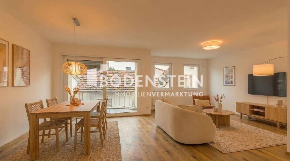 Immobilie in Nieder-Olm - Hochwertiges Stadthaus im KfW-40-Plus-Standard in zentraler Lage von Nieder-Olm - Bild 0