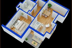 2 Zimmerwohnung Nähe Klinikum – Die vollständige Adresse der Immobilie erhältst du vom Anbieter., 86153 Rechts der Wertach, Augsburg – Vorschaubild 10