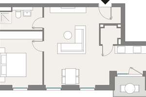 Lichtdurchflutete Etagenwohnung mit Balkon, moderner Einbauküche und großzügigem Grundriss – Meta-Gadesmann-Str. 26, 60326 Gallus, Frankfurt am Main – Vorschaubild 9