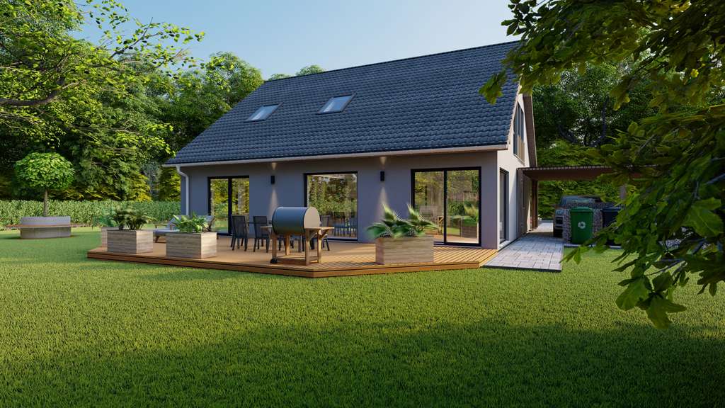 Immobilie in Groß Twülpstedt - Einfamilienhaus in Groß Twülpstedt - Ihr neues Zuhause in nur 18 Tagen Bauzeit! - Bild 2