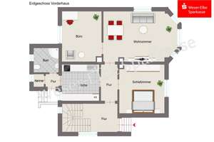 Vermietetes ZFH + Gewerbe & DG-Wohnung in Wulsdorf – Die vollständige Adresse der Immobilie erhältst du vom Anbieter., 27572 Wulsdorf, Bremerhaven – Vorschaubild 25