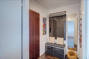 Möbliert: Helle, schöne 1-Zimmer Wohnung mit Panoramablick  – 80687 Friedenheim, München – Vorschaubild 7
