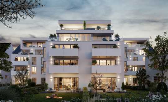 Exklusives Erdgeschoss‑Highlight mit großer Terrasse und zwei Bädern