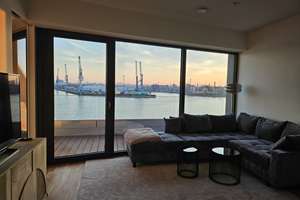 2-Zimmer-Wohnung mit Wasserblick in der Hamburger HafenCity