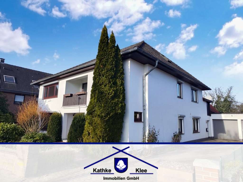 Immobilie in Oyten - Freistehendes Einfamilienhaus + Baugrundstück + Garage in Oyten-Sagehorn - Bild 0