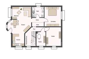 Bungalow mit Einliegerwohnung in Toplage – Die vollständige Adresse der Immobilie erhältst du vom Anbieter., 66892 Bruchmühlbach-Miesau – Vorschaubild 13