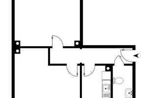 +2-Zimmer mit Duschbad u. EBK+Courtagefrei für Käufer+ – Rostock – Vorschaubild 2