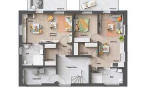 Individuell gebautes 4-Familienhaus mit 4-facher KfW-Förderung – Mehr Wohnfläche mit 3- & 4-ZKB mögl – Ludwigshafen am Rhein – Vorschaubild 4