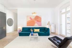 Winsstraße: Wunderschöne Altbauwohnung mit Balkon, hohe Decken, Tageslichbad, ruhige Innenhoflage – Winsstraße 59, 10405 Prenzlauer Berg, Berlin – Vorschaubild 8