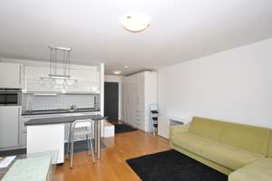 Helle, vollmöblierte 1-Zimmer-Wohnung mit Balkon, 40,81 qm, Top-Lage – Karlsruher Südstadt