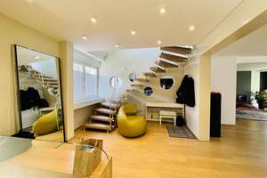 Designer Maisonette-Wohnung nähe Zoopark mit Blick ins Grüne, Fussbodenheizung, Kamin, Terrasse – Die vollständige Adresse der Immobilie erhältst du vom Anbieter., 40239 Düsseltal, Düsseldorf – Vorschaubild 13