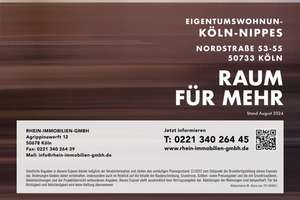 Lichtdurchflutete Dachgeschosswohnung mit großzügiger Terrasse in ruhiger Lage! WE 18 – Nordstraße 53-55, 50733 Nippes (Ortsteil), Köln – Vorschaubild 16