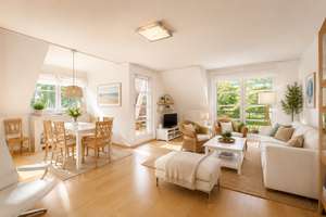 Großzügige Loft-Maisonette mit Studiocharakter, Dachterrasse und Tiefgarage in Premium-Lage – Die vollständige Adresse der Immobilie erhältst du vom Anbieter., 22391 Wellingsbüttel, Hamburg – Vorschaubild 3