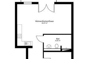 Moderner Neubau: 2-Zimmer-Wohnung mit Terrasse & eigenem Garten in Toplage – Die vollständige Adresse der Immobilie erhältst du vom Anbieter., 22393 Sasel, Hamburg – Vorschaubild 9