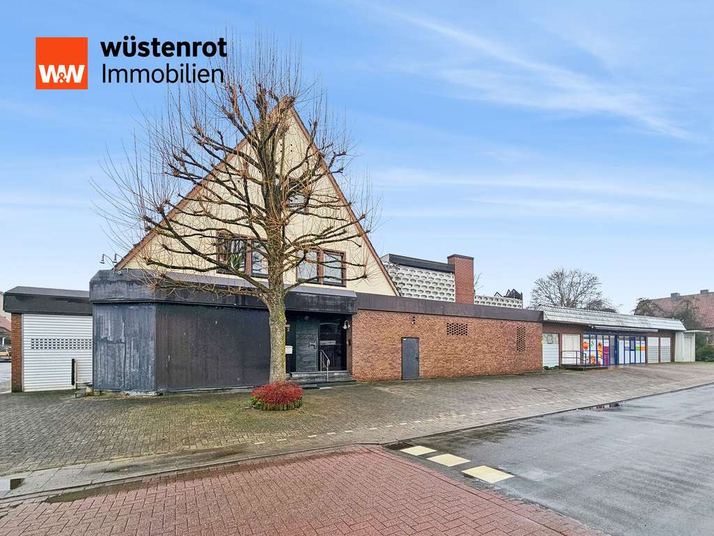 Immobilie in Hasbergen - Großes Wohn- und Geschäftshaus in Hasbergen - Bild 0