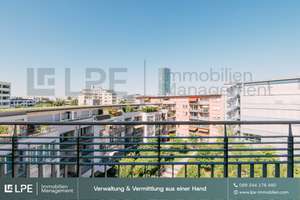 ⓁⓅⒺ Aussicht mit Draufsicht | exklusive Raumhöhe | Ost + Westbalkon | frei | 3ZI | Moosach – München – dachauer str 176, 80992 Alt-Moosach, München – Vorschaubild 23
