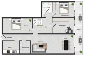 Platz zum Entfalten: Helle 4-Zimmer-Eigentumswohnung in parkähnlicher Lage – Die vollständige Adresse der Immobilie erhältst du vom Anbieter., 50169 Kerpen – Vorschaubild 23
