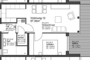 Barrierefreie, exklusive Stadtwohnung in Reutlingen – Schulstraße 15, 72764 Reutlingen-Mitte, Reutlingen – Vorschaubild 14