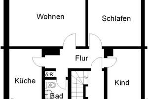 Helle 3-Zimmer-Wohnung! – Halternstr. 4, 49084 Schinkel, Osnabrück – Vorschaubild 2