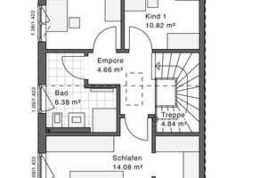 Neubau Doppelhaushälfte mit 5 Zimmern in Falkensee (KfW 40 QNG) – Die vollständige Adresse der Immobilie erhältst du vom Anbieter., 14612 Falkensee – Vorschaubild 3