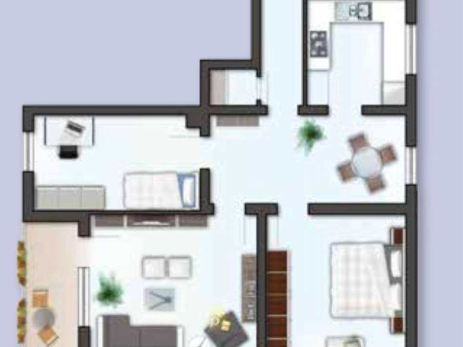 Schematischer Grundriss