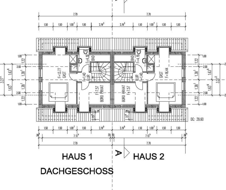 Grundriss Dachgeschoss